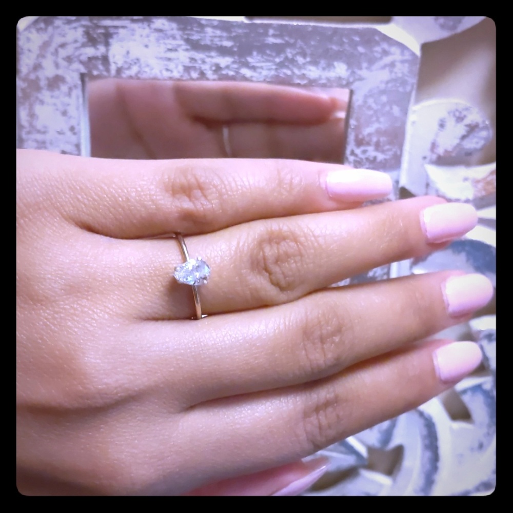 Cz Stackable Ring - image 1